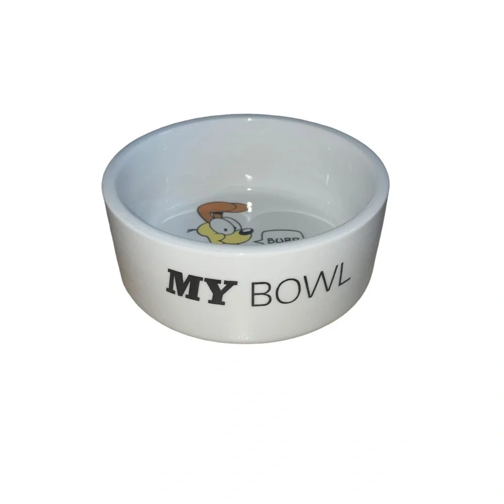 Vintage Odie “My Bowl”Cat Dog 5” Dish